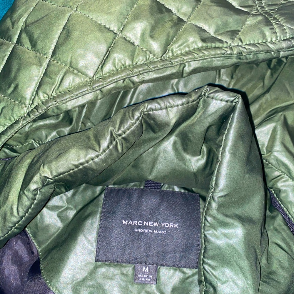 Marc NY Hunter Green 3/4 Coat